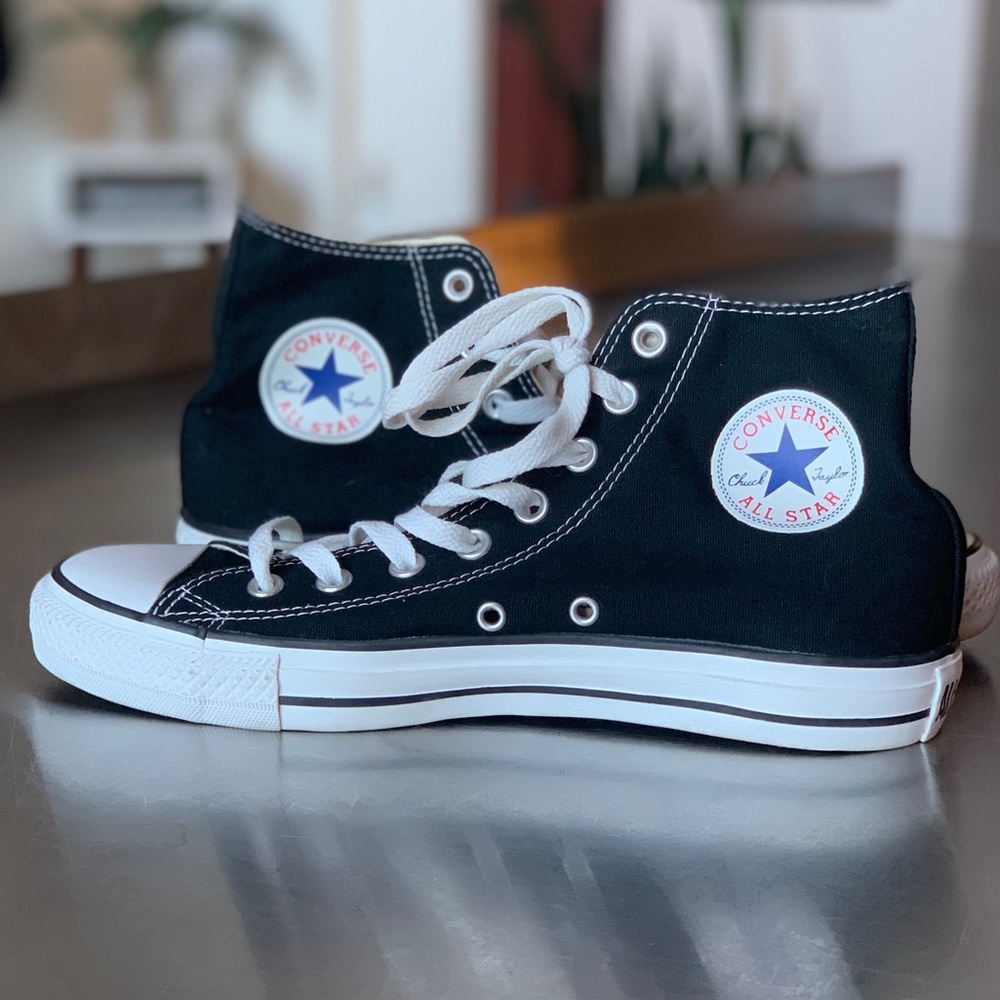 Black Chuck Taylor Converse High Tops